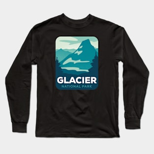 Glacier National Park MT Long Sleeve T-Shirt